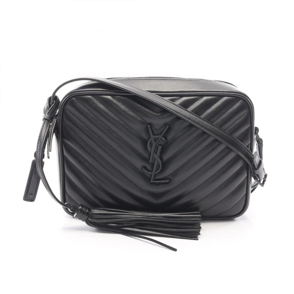 Saint Laurent Paris Lou Camera Bag Leather Shoulder Bag Black